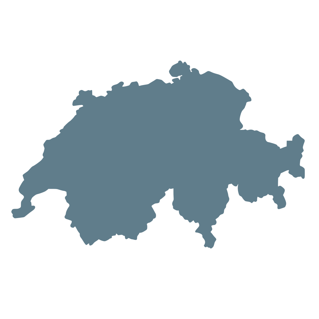 Carte des zones d'intervention ErnstX en Suisse romande